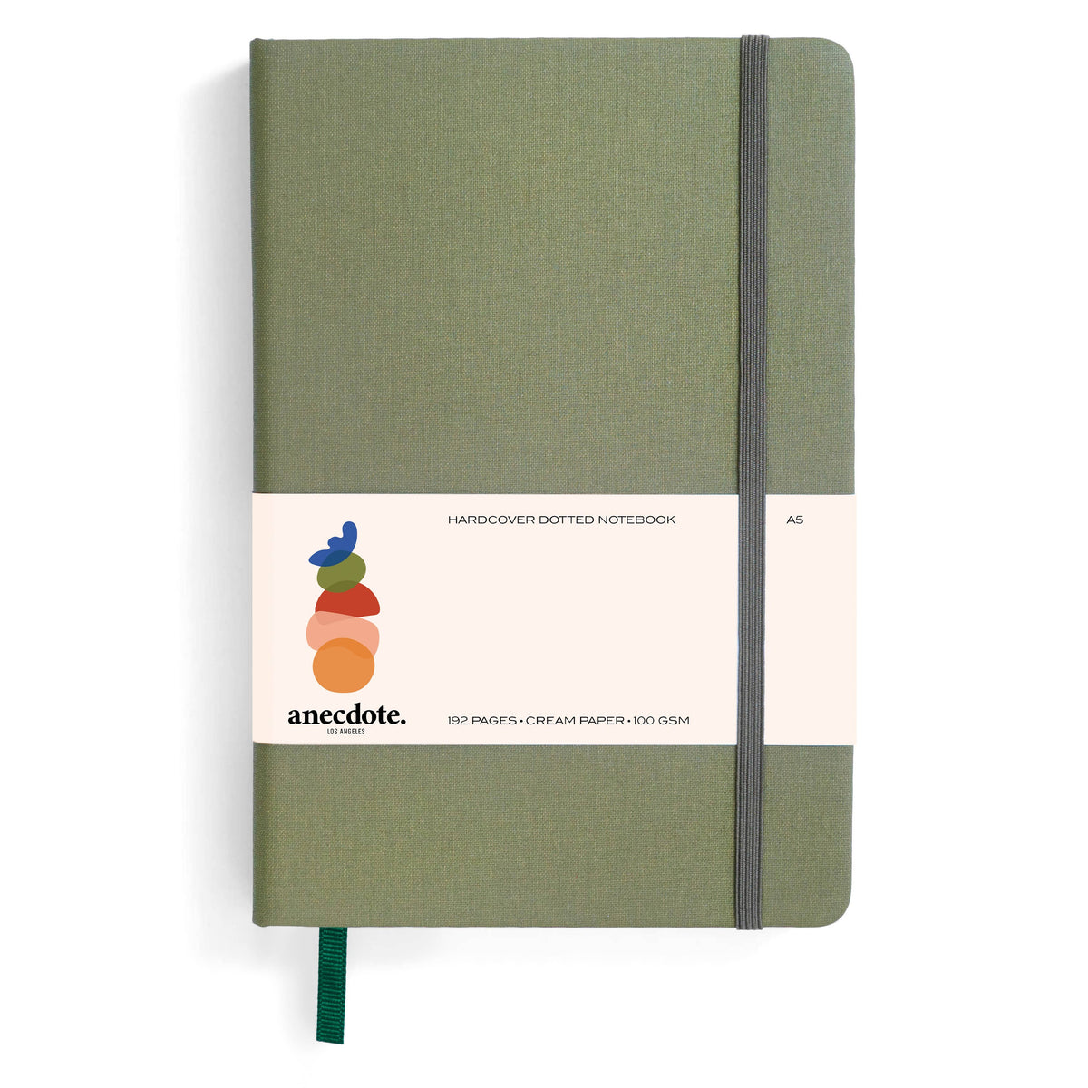 A5 Hardcover Journal | Lined or Dotted Notebook | 11 Colors : Black / Lined