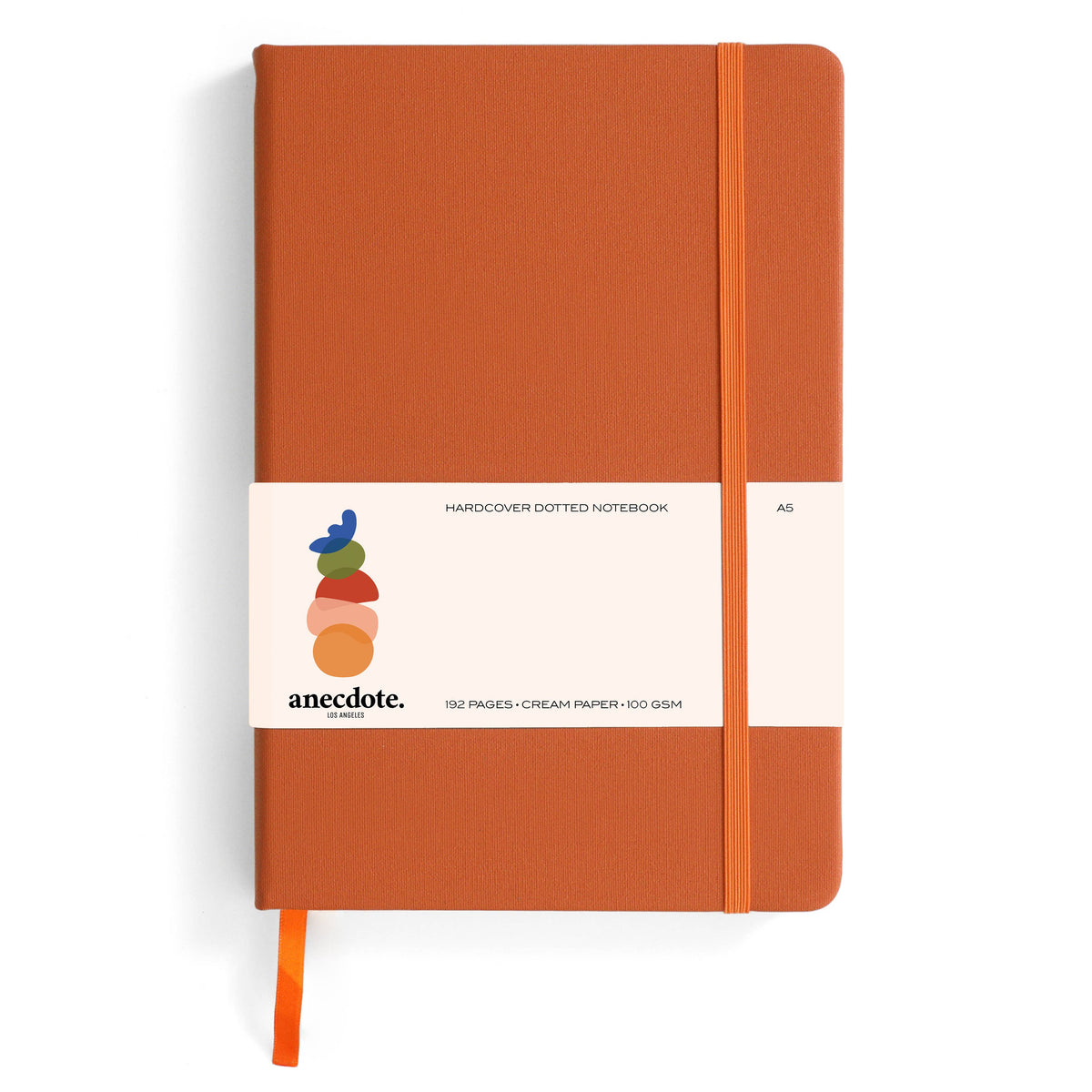 A5 Hardcover Journal | Lined or Dotted Notebook | 11 Colors : Black / Lined