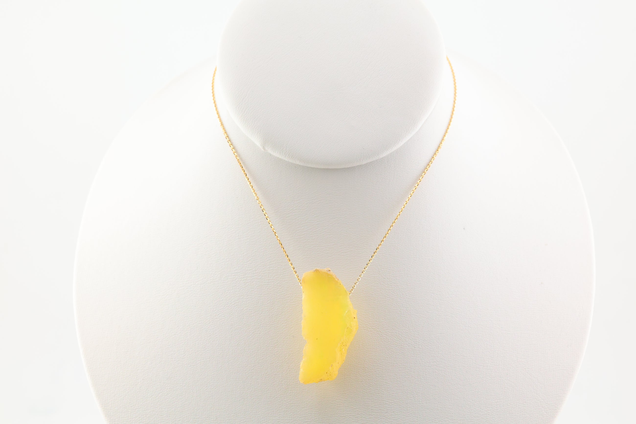 Opal Necklace on 14k Gold 16in Chain