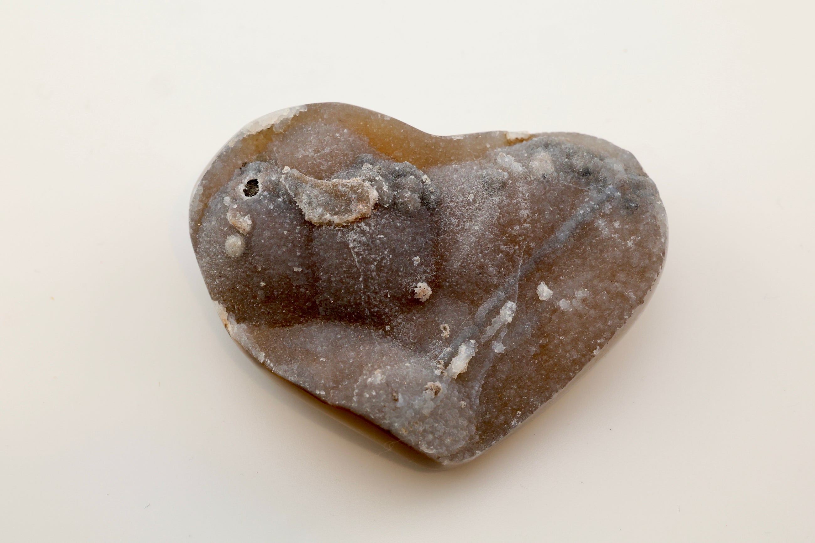 Flower Agate Heart