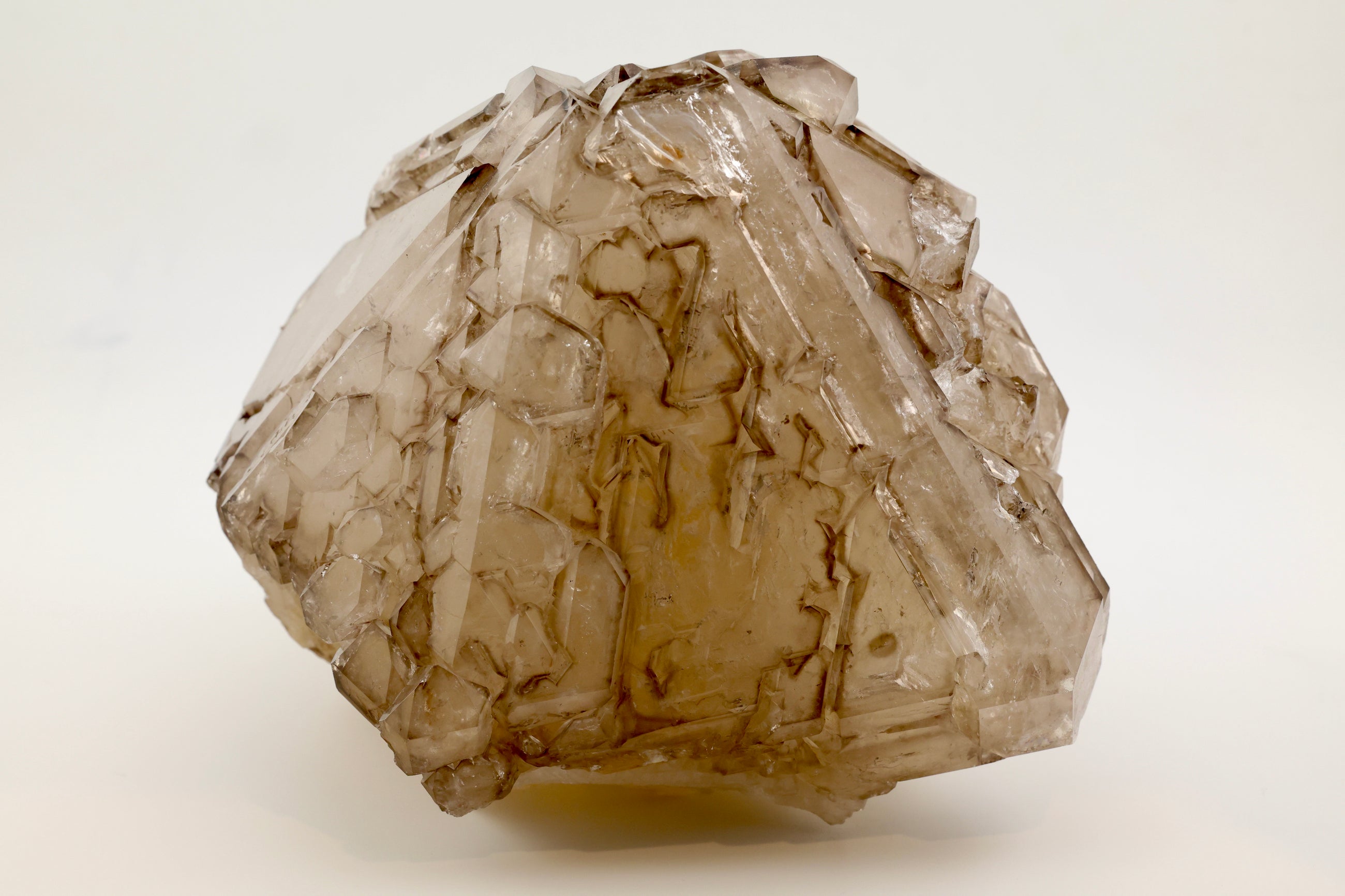 Smoky Quartz Point with Elestials
