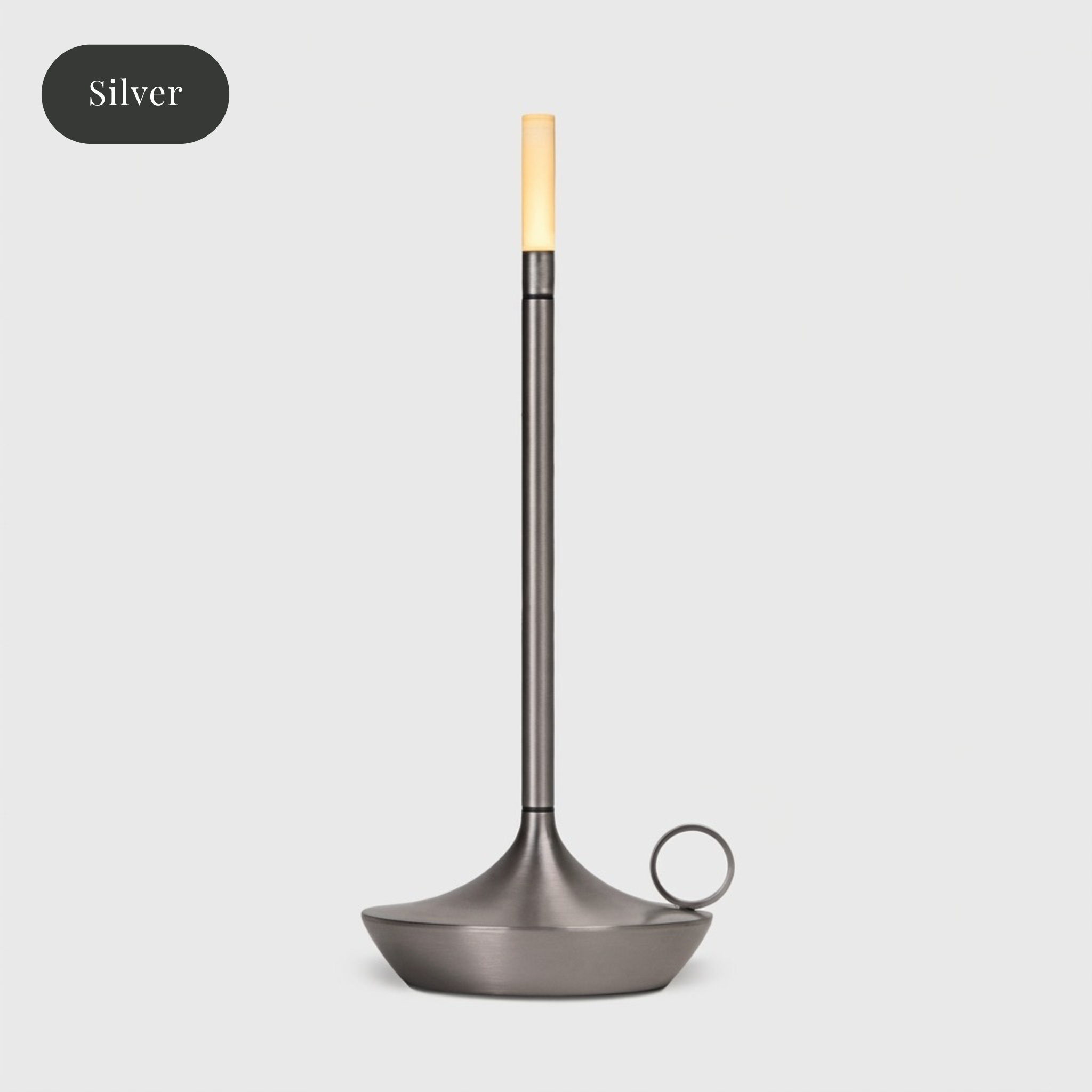 Arlo Cordless Aluminum Table Lamp: Gold