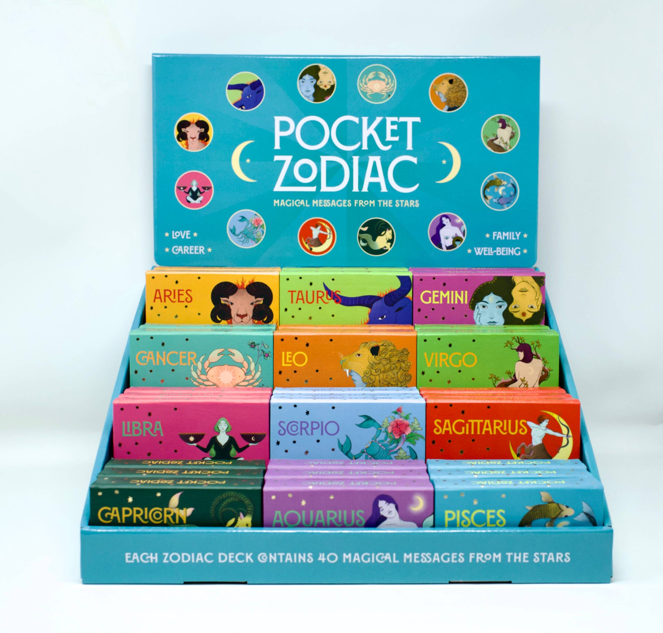 Aries Pocket Zodiac Cards: 40 Magical Messages