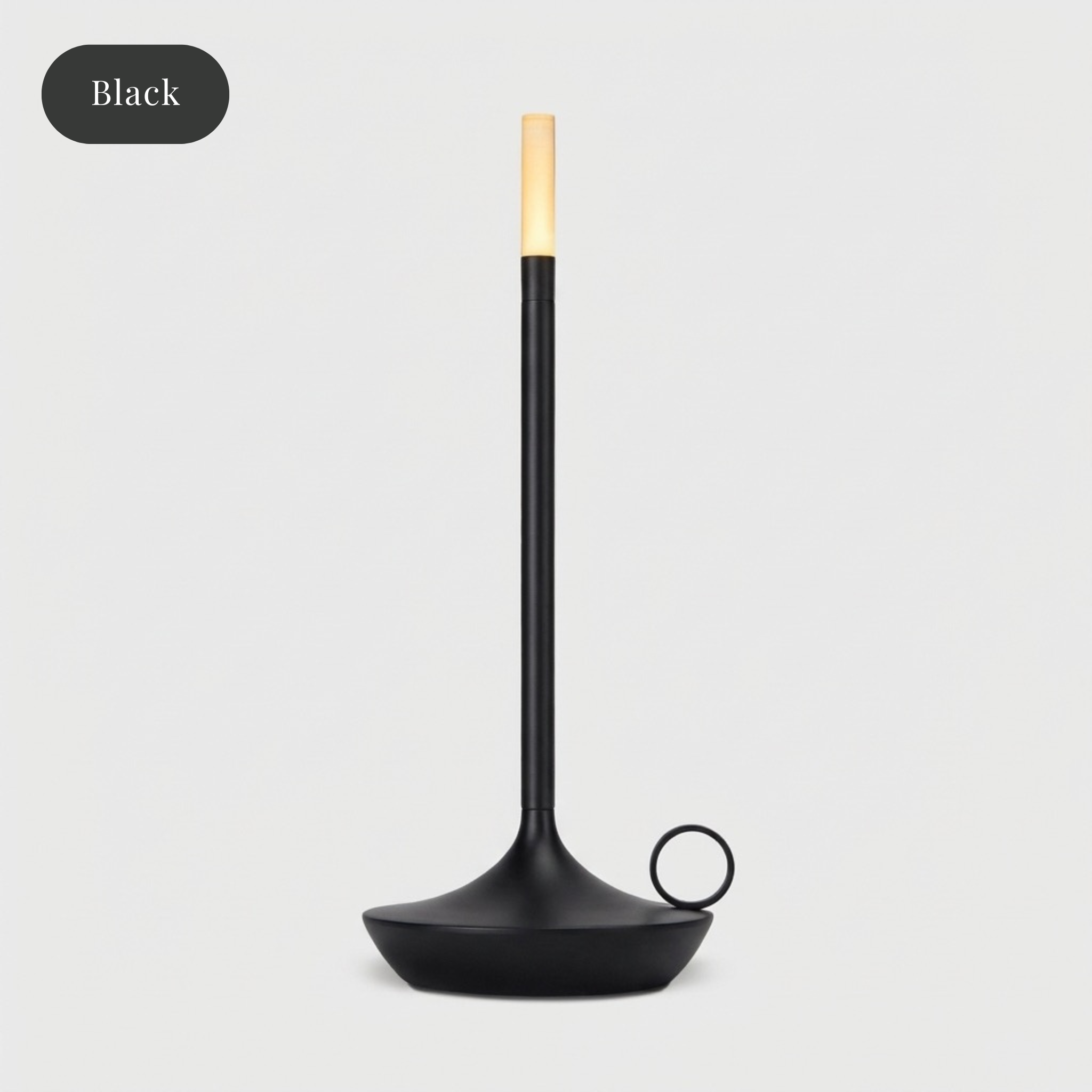 Arlo Cordless Aluminum Table Lamp: Gold