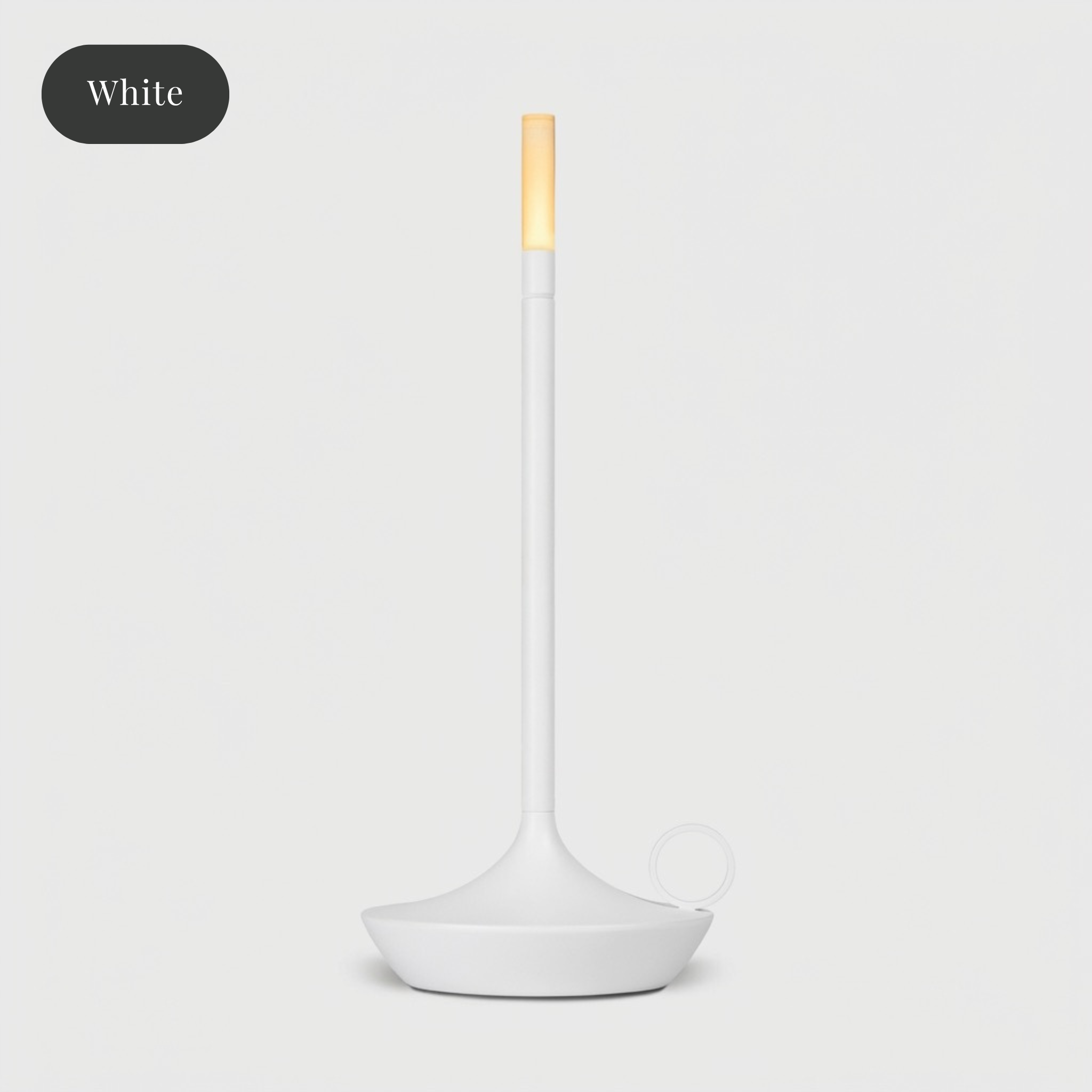 Arlo Cordless Aluminum Table Lamp: Gold