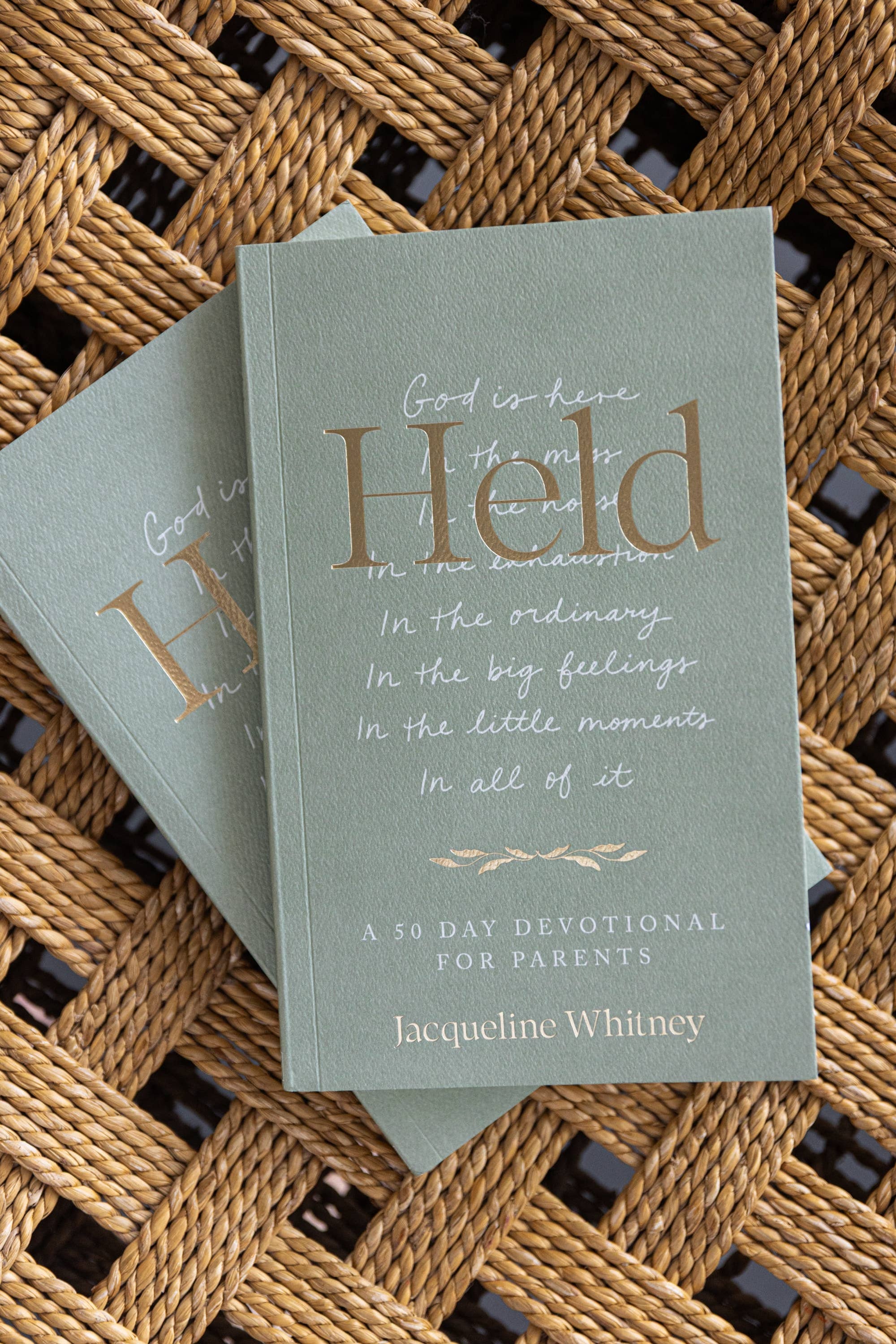 Held: A 50-Day Devotional for Parents