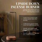 Kanso Suspended Incense Holder: Dark Wood