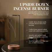 Kanso Suspended Incense Holder: Dark Wood