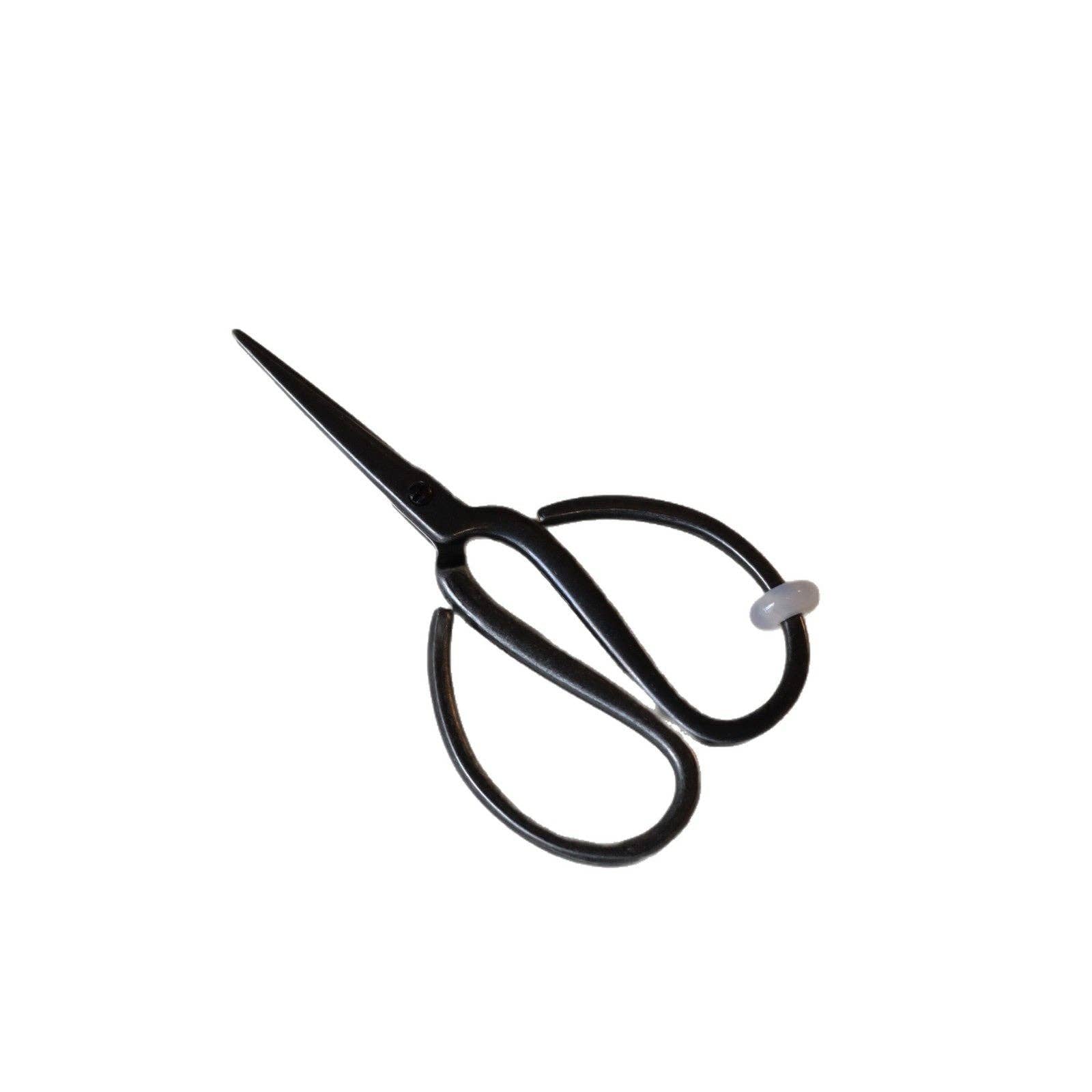 Gohobi Handmade Old Iron Tea Scissors – Portable Tea Ceremony Accessory: Light Green