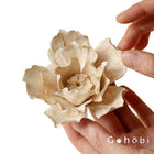 Gohobi Handmade Floral Incense Holder 001 - Lily: Striped Brown