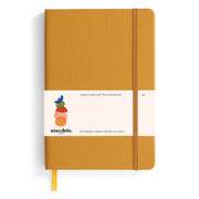 A5 Hardcover Journal | Lined or Dotted Notebook | 11 Colors : Black / Lined