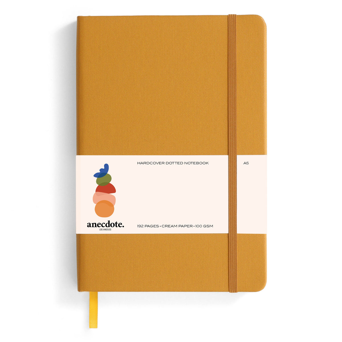 A5 Hardcover Journal | Lined or Dotted Notebook | 11 Colors : Black / Lined