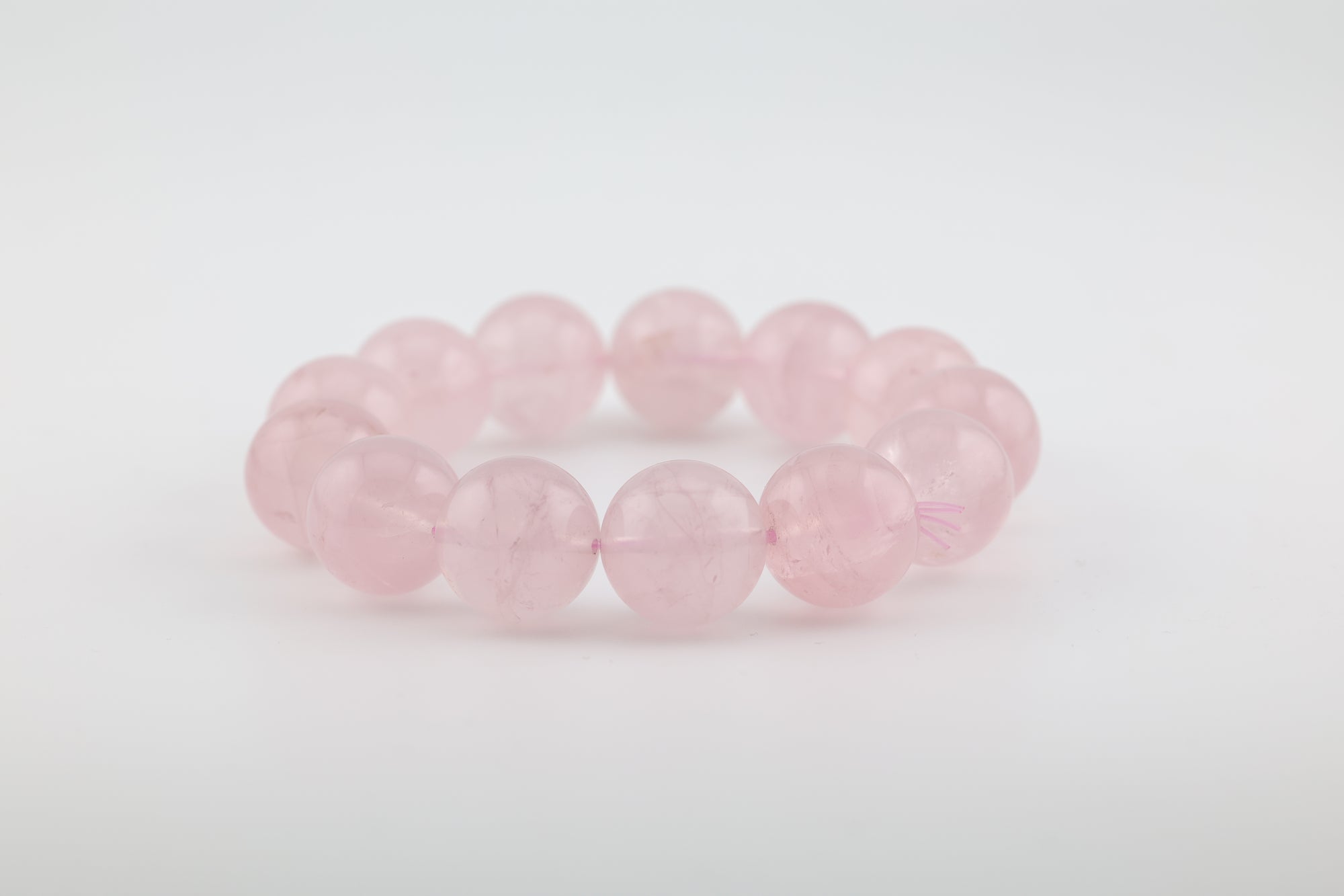 Rose Quartz Bead Bracelet
