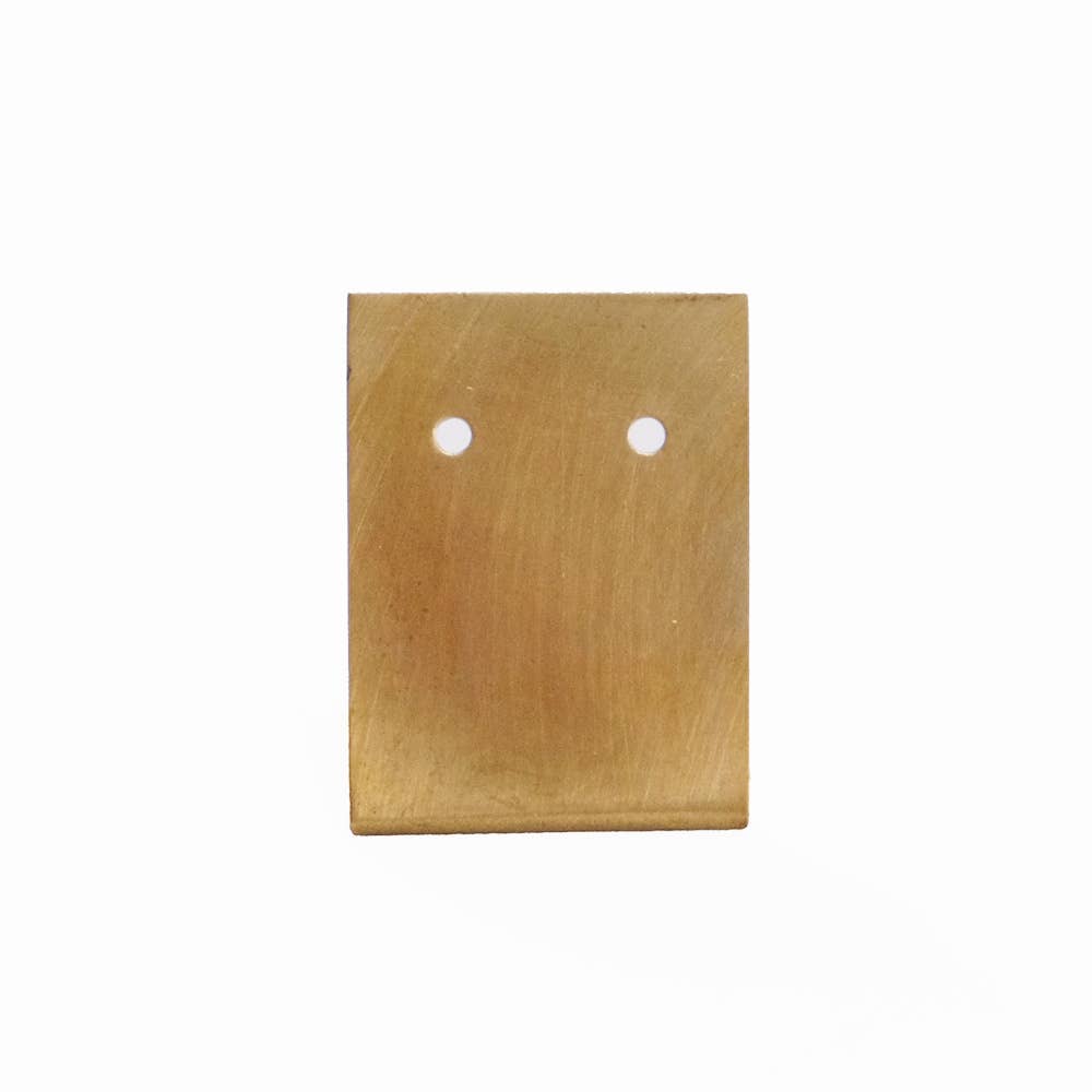 Brass Earring Holder Plate – Minimal Jewelry Display: Small