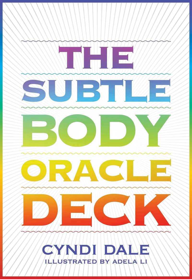 Subtle Body Oracle Deck And Guidebo: