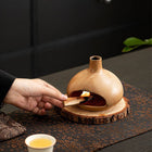 Gohobi Little Puff Ceramic Aromatherapy Fireplace Burner: White