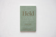 Held: A 50-Day Devotional for Parents