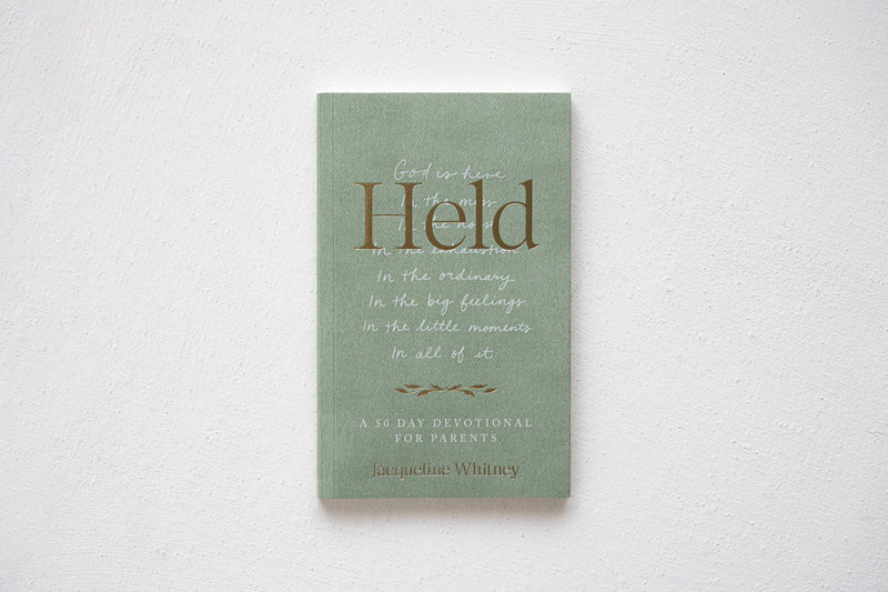 Held: A 50-Day Devotional for Parents