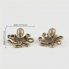 Brass Octopus Sculpture