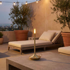 Arlo Cordless Aluminum Table Lamp: Gold