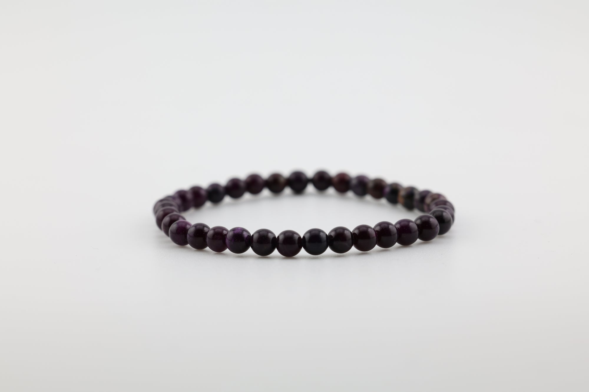 Garnet Bead Bracelet