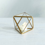 BRASS Frame Glass Case Sowable