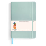 A5 Hardcover Journal | Lined or Dotted Notebook | 11 Colors : Black / Lined