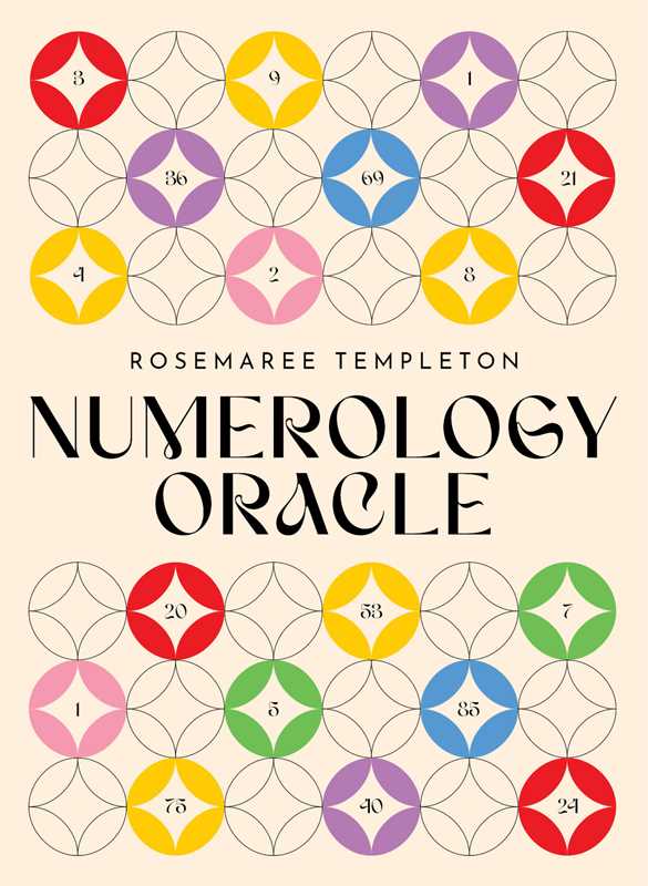 Numerology Oracle by Rosemaree Templeton: Flashcards; 96 pages / English