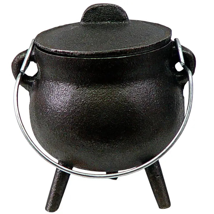 Cast Iron Cauldron Mini 2.75in