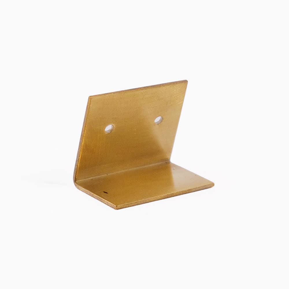 Brass Earring Holder Plate – Minimal Jewelry Display: Small