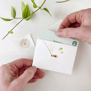 Cake mini enclosure notecard