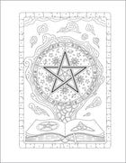Witchcraft Coloring Book for Adults
