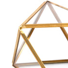 BRASS Frame Glass Case Sowable