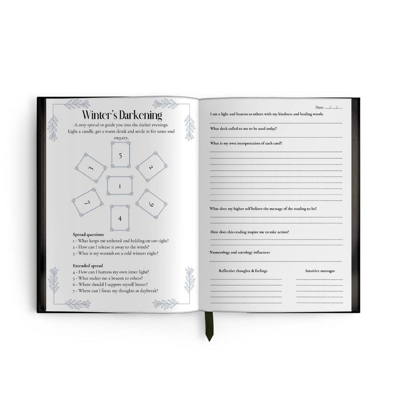 Seasons of Tarot Journal: Includes 66 Spreads & Affirmations