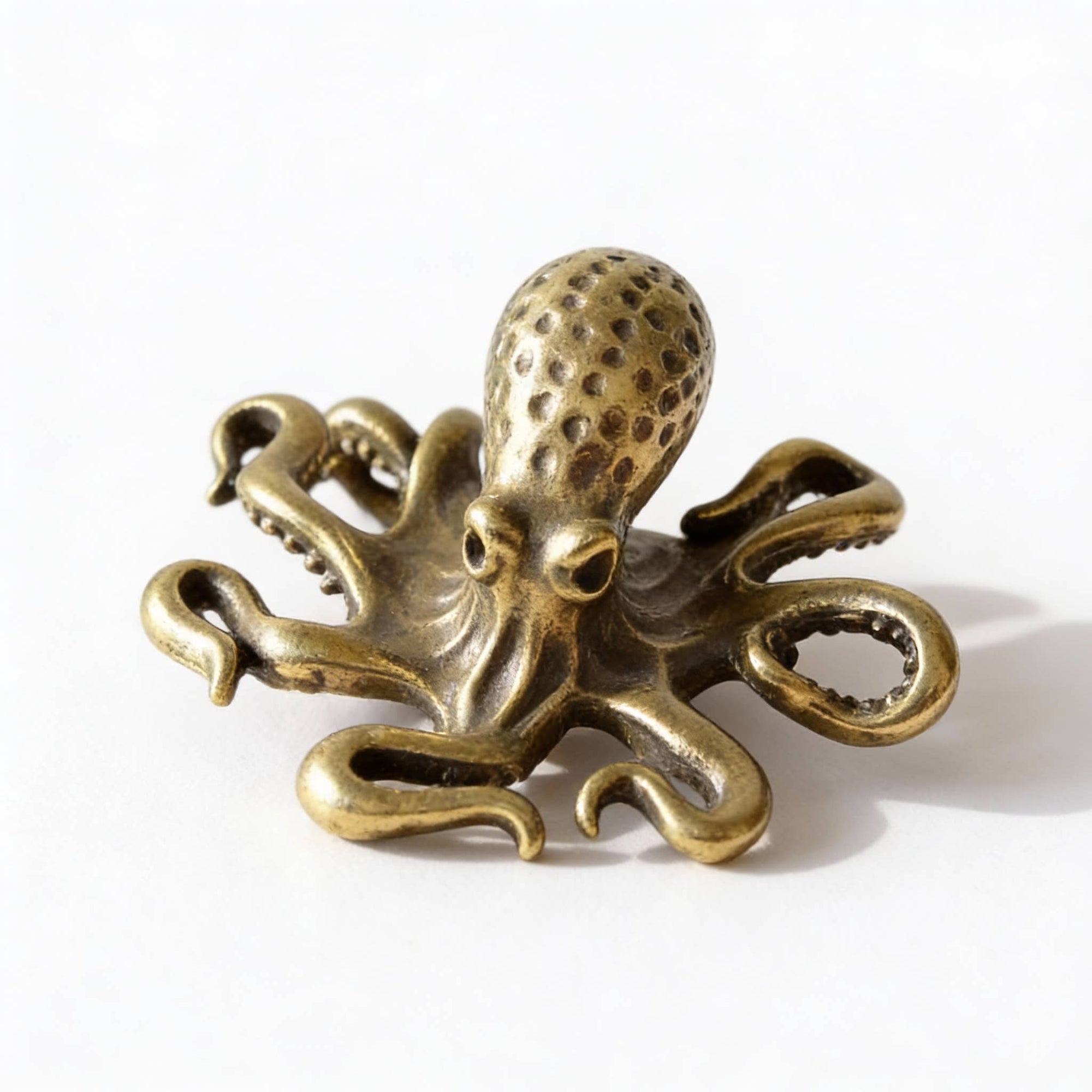 Brass Octopus Sculpture