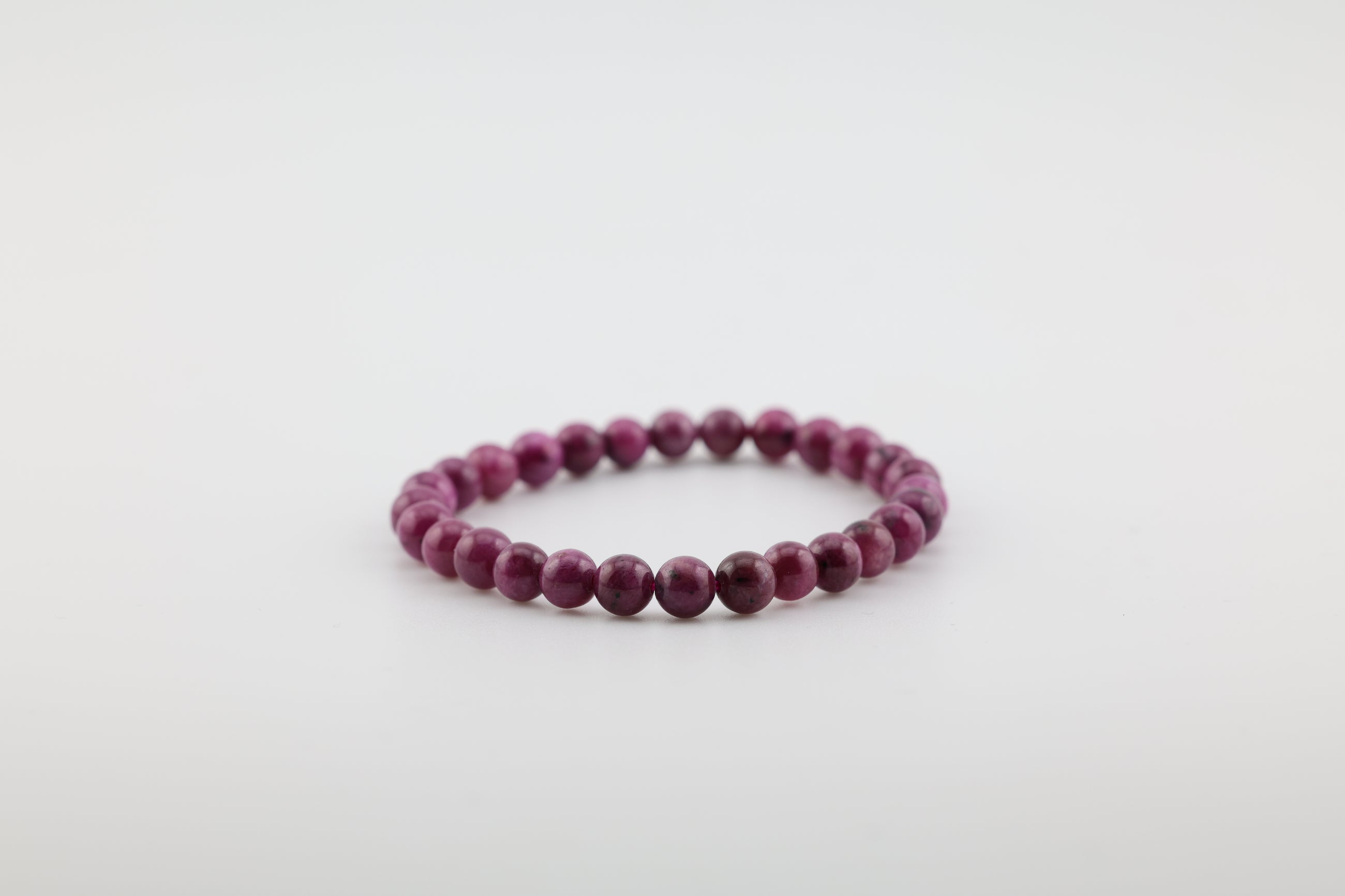 Ruby Bead Bracelet