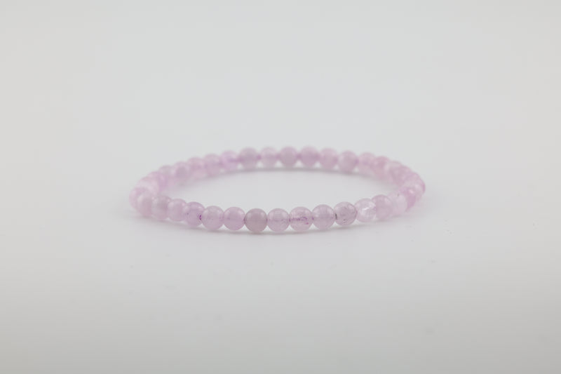 Kunzite Bead Bracelet