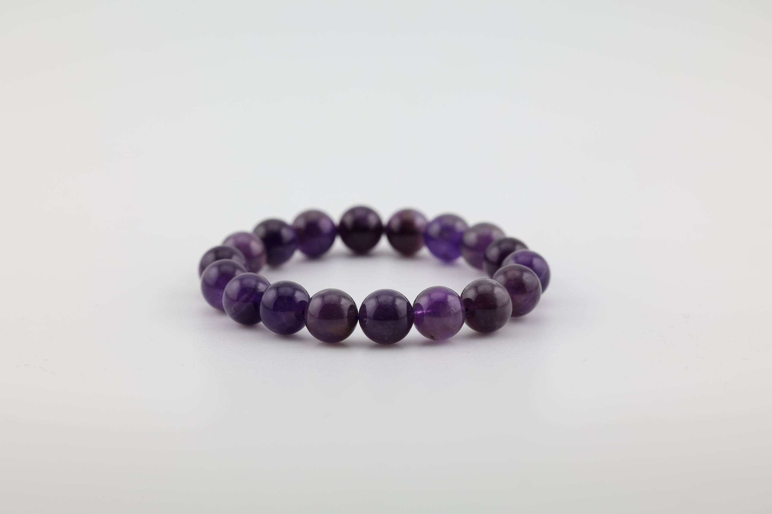 Amethyst Bead Bracelet