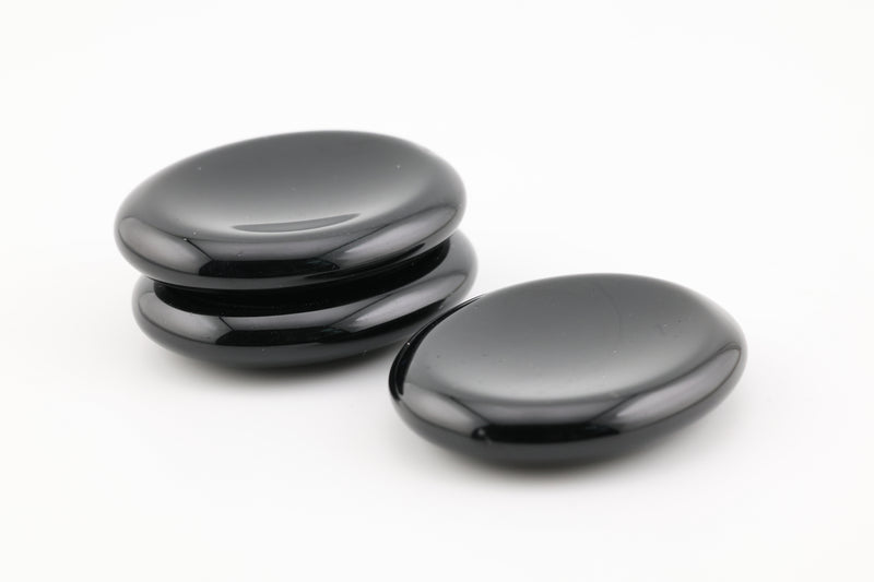 Black Obsidian Worry Stone