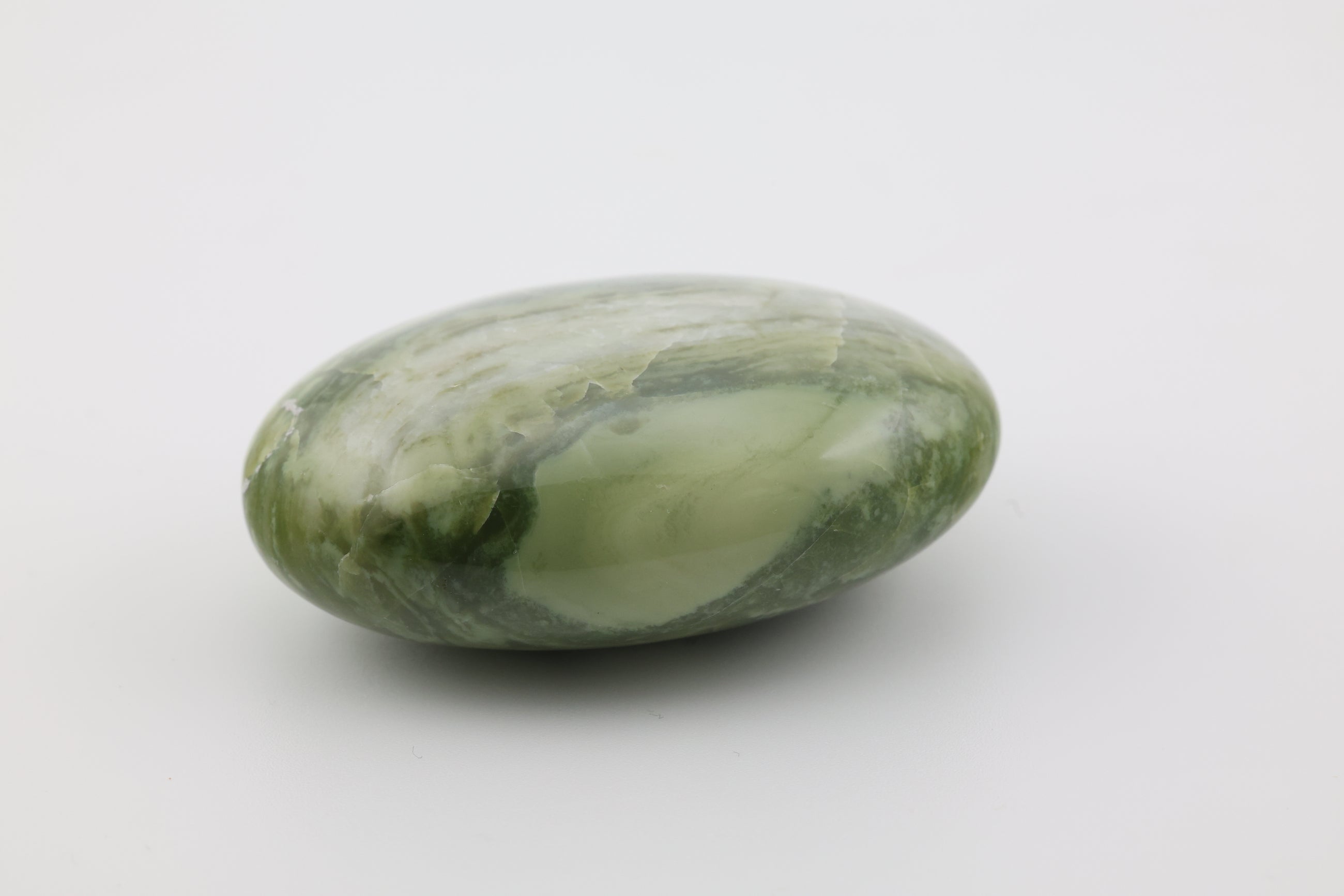 Serpentine Palm Stone