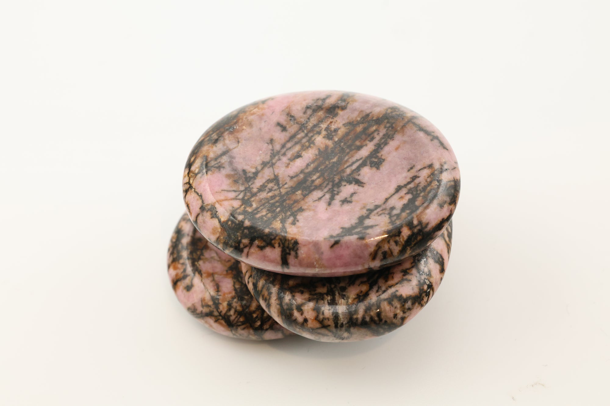 Rhodonite Worry Stone