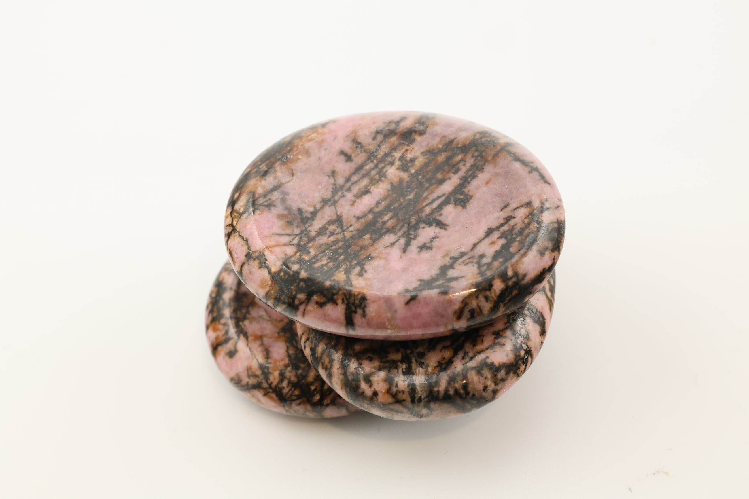 Rhodonite Worry Stone