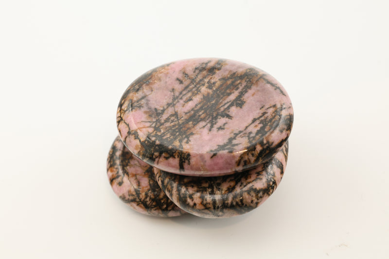 Rhodonite Worry Stone