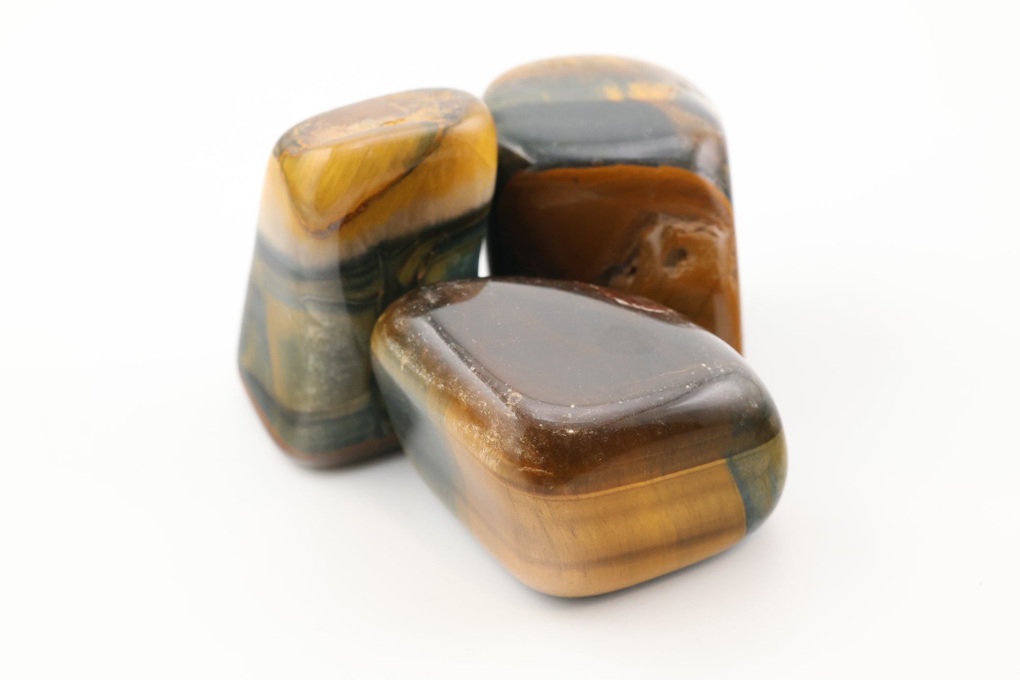 Blue Tiger's Eye Tumble