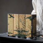 Gohobi Mini Folding Screen Tabletop Decoration Small Furnitu