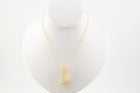 Opal Necklace on 14k Gold 16in Chain