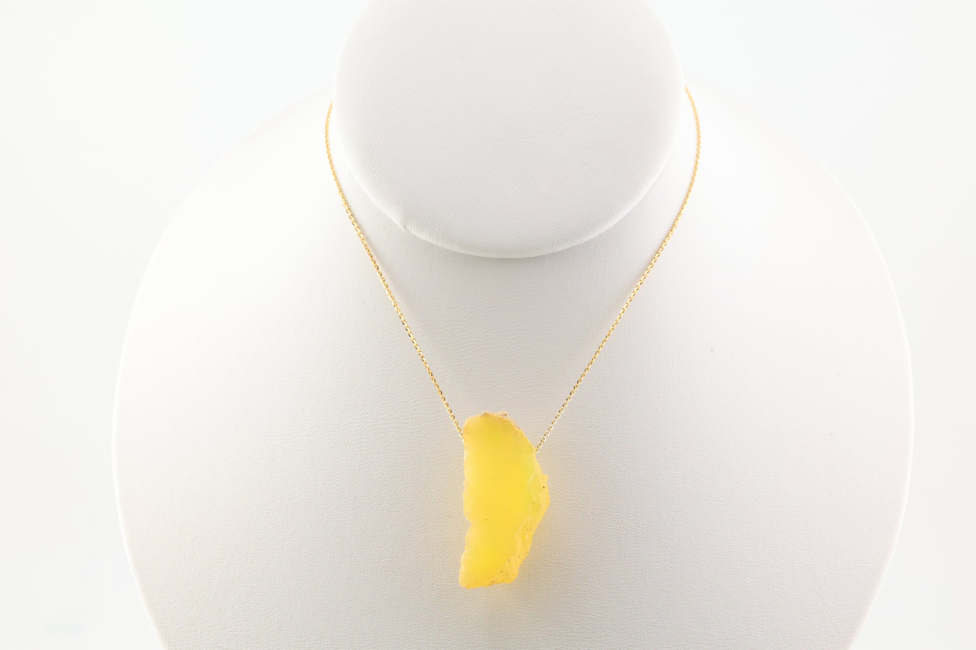 Opal Necklace on 14k Gold 16in Chain