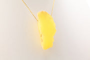 Opal Necklace on 14k Gold 16in Chain