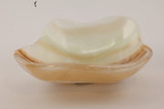Amber Onyx Wavy Bowl Small