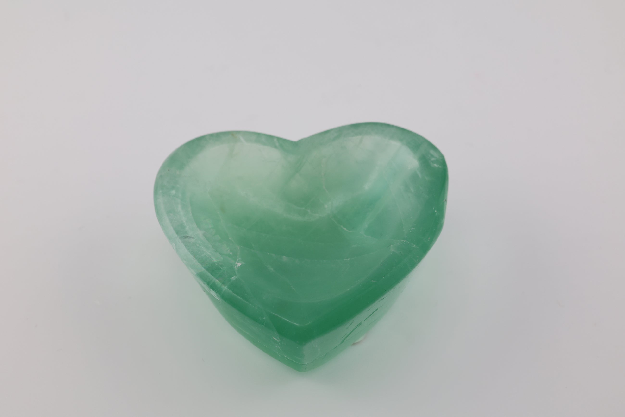 Rainbow Fluorite Heart Bowl